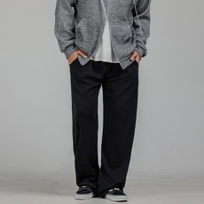 파이브엑스라지 남성용 베이직 스판 일자핏 트레이닝 밴딩팬츠