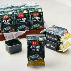 수정김 수정 불판 구이김 식탁, 15g, 30개, 1개입