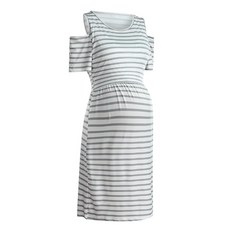 Allode花卉肩部哺乳連身裙