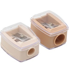 BELOTTY 愛麗絲 眉筆削筆器 2入組, 1組, 隨機出貨