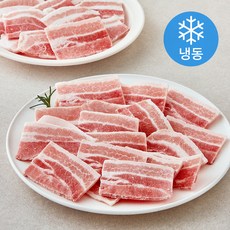 미트포유 덴마크산 옛날 삼겹 구이용 (냉동), 1개, 1kg