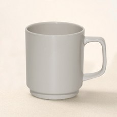 해피정 아즈텍 머그컵 400ml, 그레이, 1개