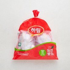 하림 무항생제 인증 통닭 2개입 (냉장), 1개, 1.1kg