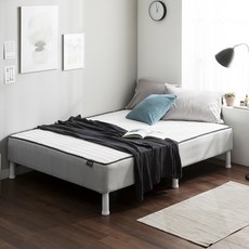 도담 허그 독립 20T 일체형 침대 + PVC 발통 방문설치, 42cm