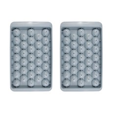 미니볼 아이스 트레이 2p, 그레이, 2개