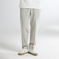 스파오 남성용 에센셜 롱 테이퍼드 슬랙스바지 SPTAEA9M02