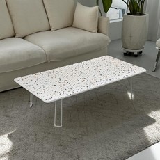 스토리퍼니쳐 국내생산 E0 LPM 7파이 블랑 라운드 테이블, 테라조