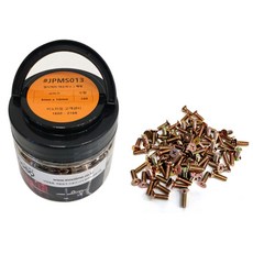Innotime 沉頭機械螺絲 5 x 10 mm JPMS013 100p, 1個, 100個, M5, 10mm