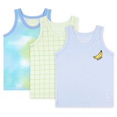 Maykids 小香蕉系列童款印花無袖背心 3件組