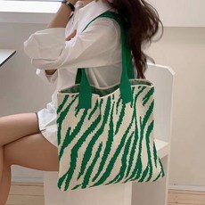 CCREANG 厚實方形素色針織環保袋 8837