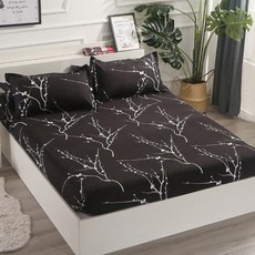 에이치케이트레이딩 포인트 일러스트 매트리스커버