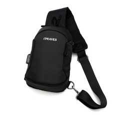 아이프라브 USB 방수 여행 보조 슬링백 PRAV-2201
