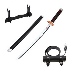 DAEHAN 魔刃cosplay劍單輪劍+腰帶套組, 蓮子京樹 B