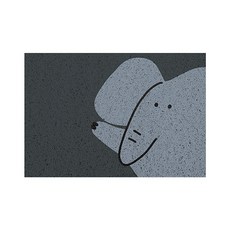 The Flow Company Hi Bye Master 打招呼的動物 PVC 玄關門墊, 大象