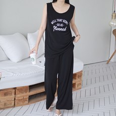 계획대로 나시 팬츠 임산부 상하 세트