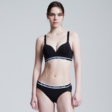 예스 애슬래틱 스포티 노와이어 브라팬티세트