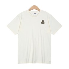 티스핏 미니 더블백 로고 통기성 반팔 티셔츠