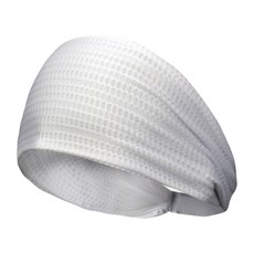 ONEARDOR 網眼運動髮帶, 白色, 1個