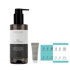 ECOLLINE 弱酸性潔顏凝膠+試用包組, 1套