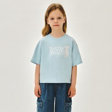 마리떼프랑소와저버 아동용 W BALLET CLASSIC LOGO SEMI CROP TEE