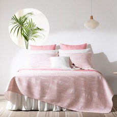 지나송 웨이브 냉감이불 + 논슬립 냉감패드 + 냉감 베개커버 + 세탁망 세트