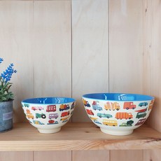 rice 插畫餐碗組 S號+M號, 1組, Happy Car