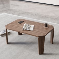 SUNEWZ 日式迷你折疊床上桌, 棕色