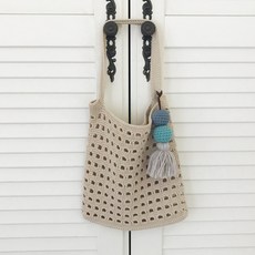 iHanco 日常網袋DIY套組, 1套, 31淺米色