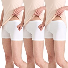 슈라네 여성용 데일리 면스판 2부 속바지 3p