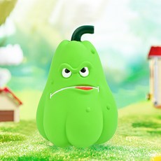 파스텔펫 반려동물 채소 라텍스 장난감, 그린, 1개