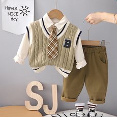 Miso Papa 男童 Buzz 休閒上下四件組