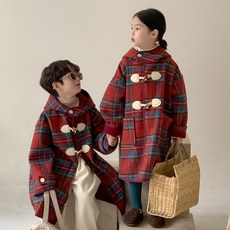 C Winter Tale 格紋大衣