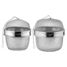 WAGENSTEIGER 網狀濾茶器 2件組 (中+大), 1組