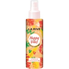 La Live Happy Vibes 香水身體和頭髮噴霧, 200ml, 1個