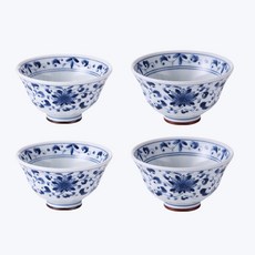 아이린도 프리미엄 공기 대접 2인 세트, 넝쿨 A, 1세트, 공기 1호 넝쿨 + 공기 2호 넝쿨 2p