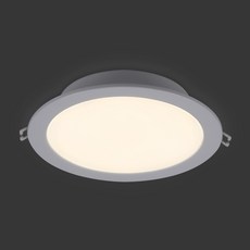 LED 다운라이트 175mm 매입등 20W, 전구색, 1개