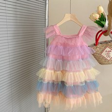 Arbe 女童 Loft 蛋糕裙無袖洋裝