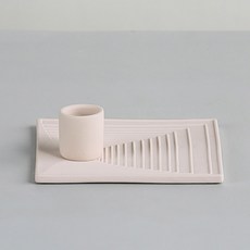 JCP Tray Plus 燭台 2入, 奶油色