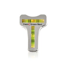 TMAX 綠色導航夾式傾角測量高爾夫球標記, 銀色