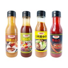 A Plus Wolnam Ssam 涮涮鍋醬迷你套組 4 件, 1套