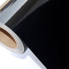 DECOMI 無氣泡高光澤貼膜 AWS-30002, 純黑色