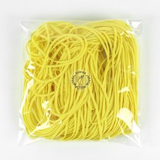 Sewing by hand 彩色鬆緊帶口罩繩 90m, 04 黃色, 1個