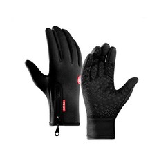 이츠라이프 록키 마운틴 네오프렌 아웃도어 방한 장갑, 블랙