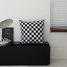 Neo 棋盤格抱枕套兼坐墊套
