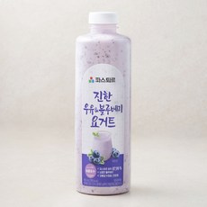 파스퇴르 진한 우유 & 블루베리 요거트, 1개, 1개입, 900ml