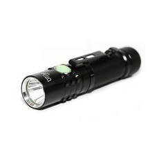 울트라파이어 후레쉬 랜턴 CREE XP T18, 검정, 1개