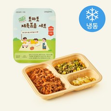그리팅 키즈핏 토마토 제육볶음 세트 140g (냉동), 1세트 1세트