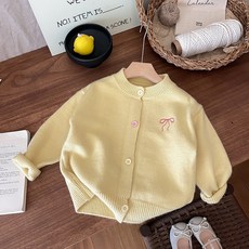 Arbe 女童 Lemoi 蝴蝶結開襟衫