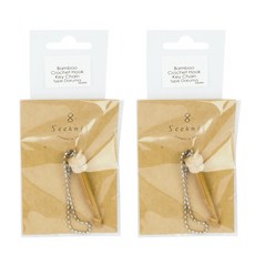 Seeknit 迷你編織鉤針+鑰匙扣, 2套