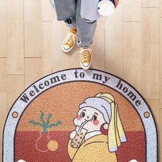 防貓砂化砂墊PK016, 奶茶女神